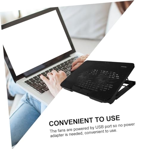 Ventilador Doble para Laptop con Enfriamiento USB miniatura 3