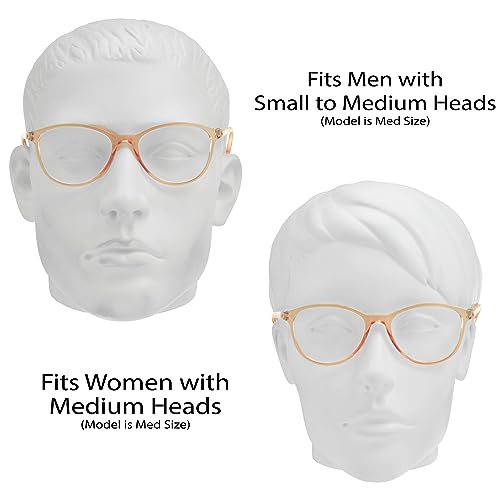 Image of proSPORT Multifocal Progressive 3 Magnifications in 1 Lens No Line Computer Gaming Reading Glasses for Men & Women