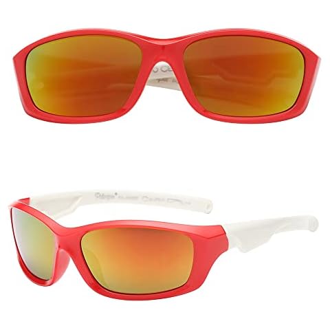 PolarSpex Flexible Kids Toddler Boys Sports Wrap Polarized Sunglasses - BPA Free Cover
