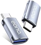 Amazon Brand - Eono USB-C auf USB Adapter 3.0 - 2 Stücke - USB Type-C auf USB, Handy-OTG-Adapter Kompatibel mit MacBook Pro 2020, Samsung Notebook 9, Dell XPS und mehr