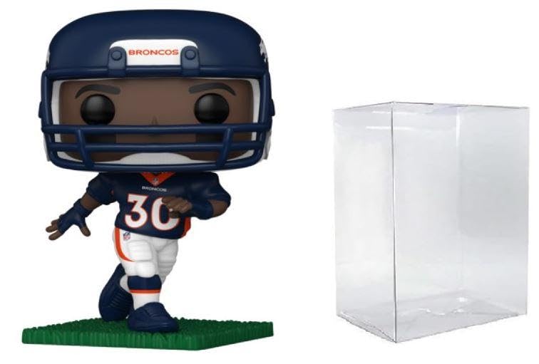 Terrell Davis (Denver Broncos) NFL Funko Pop! Legends Vinyl Figure #262, with Protector Case
