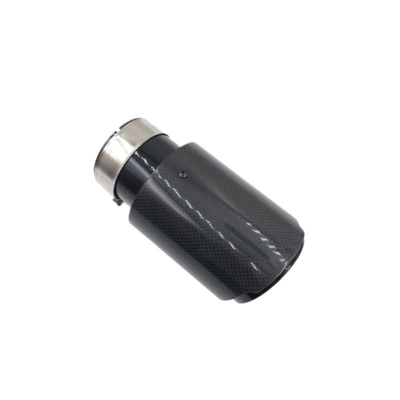 Pointe tuyau silencieux pour échappement voiture look carbone