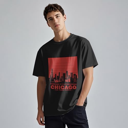 Mens Shirts,T-Shirts for Men Short Sleeve Casual Short Sleeve Graphic T Shirt Letter Print Tee Top2