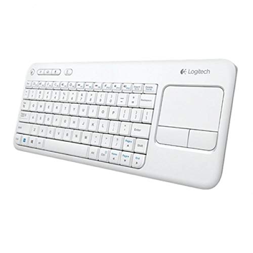 Teclados PC - OfficeHome Logitech K400 Teclado Táctil Inalámbrico Plus para TV con un Control...