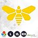 Decus Breaking Bad Biene L 1609 (gelb) // Sticker OEM JDM Style Aufkleber