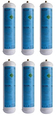 Filtri Acqua Italia 6 Bombola Gas Co2 600 Gr E290 Gasatore Monouso Frizzante Valvola. 11X1 Cdr 3182003