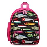 [NBKING] 鯉幟 魚柄 リュック キッズ 子供 幼稚園 女の子 男の子 バックパック 通学 軽量 大容量 リュックサック おしゃれ カジュアル 入園 通園 遠足 こども アウトドア