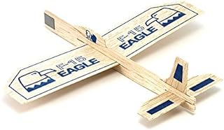 Guillows Balsa Airplane Eagle Glider Plane Toy - Party Favor Lot Of 6