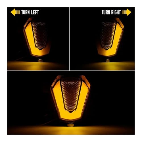 Feu stop moto LED intégré 12V résout le manque de visibilité GSXR - 5