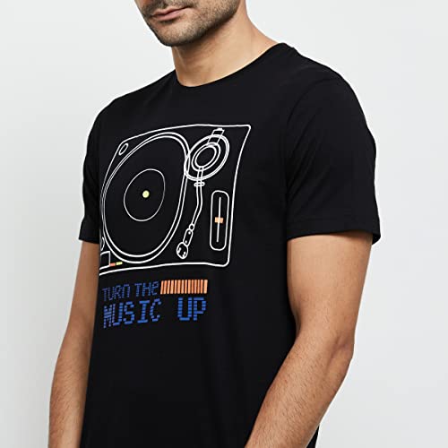 Image of Max Men Printed Slim Fit T-Shirt
