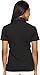 adidas Golf Women's Essentials Sport Mesh Print Polo Shirt, Black, Medium