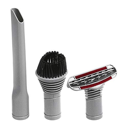 FIND A SPARE Grey Full Tool Kit 32MM Crevice Brush & Upholstery Tool For Dyson DC01 DC04 DC05 DC07 DC14 DC33 Numatic Henry Vacuum Hoover Cleaner