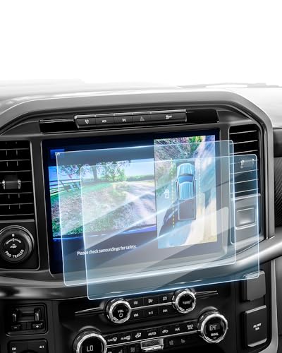 Karltys [Upgrade] 2 Pack Screen Protector for Ford F150/F-150 Lightning 2021-2025 Accessories 12-Inch Screen Cover [No Glare & Fingerprint] for HD Touchscreen Ultra Clear Tempered Glass Accessories