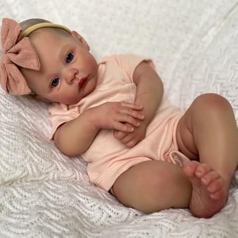 Zero Pam Lifelike Reborn Baby Dolls 19 Inch Soft Silicone Dolls Real Looking Babies Realistic Newborn Baby Doll Life Size Dolls for Children Cover
