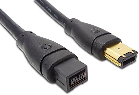 FireWire Gold-Plated 800 to 400 9 Pin to 6 Pin 1.5m Cable IEEE 1394