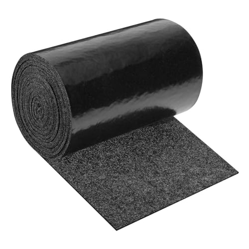 Tapis marin feutre double couche housse de couchette polyester noir canoë
