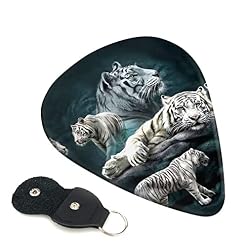 Ensemble de 6 médiators de guitare White Tigers pour guitare acoustique, guitare électrique, basse, ukulélé – fin, moyen… - Les Beatles, Paul McCartney, John Lennon, RIngo Starr, George Harrison