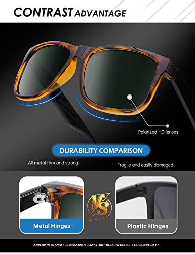 Image of ANYLUV Womens Sunglasses Polarized Sunglasses for Women, Trendy Woman Polarized Ultraviolet Protection Travel