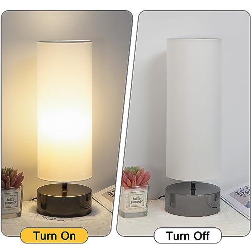 Seaside Village TC-LAMP Touch Control Table Lamp Bedside Minimalist Desk Lamp Modern Accent Lamp Dimmable Touch Light thumb #2