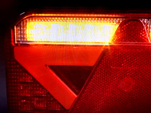 MelTruck® Set di 2 fanali posteriori a LED, 12 V