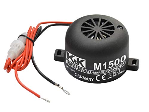 K&K M1500 - Das EINSTIEGS Marderabwehrgerät: Marderabwehr Ultraschall 160°-Abwehrradius