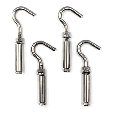 M10 Open Cup Hook Expansion Bolts Pack of 4 Cover