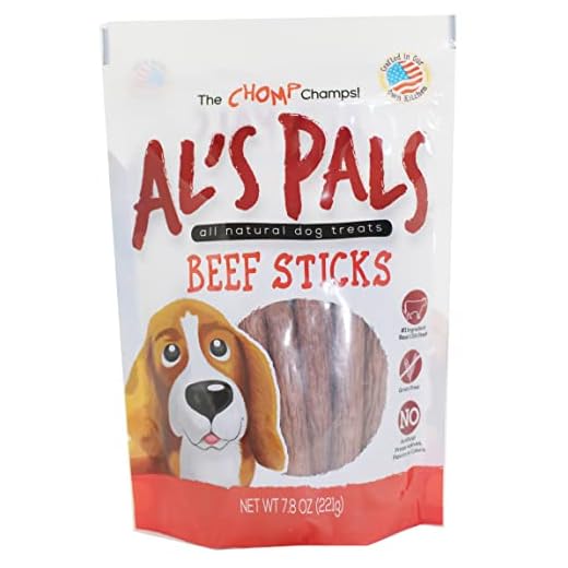Gold Rush Farms AL's Pals All Natural Dog Treats - Beef Sticks 7.8 oz. Bag