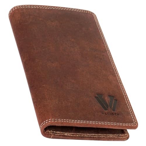 Wlinder Premium Full Grain Leather Passport Holder - Authentic and