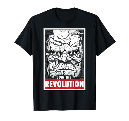 T-shirt Thor Ragnarok Korg imprimé geek Marvel imprimé vintage