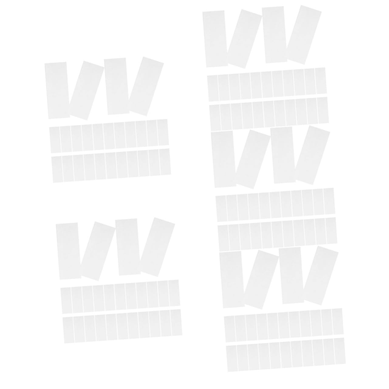 iplusmile 5000 Pezzi Esperimento con carta assorbente carta assorbente da laboratorio carta assorbente per esperimenti carta per la pulizia del laboratorio strisce di carta di prova bianca