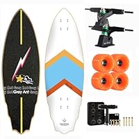 サーフボード ロングボード Amazon.co.jp: ロングボード33 × 10インチ、竹とガラス繊維の