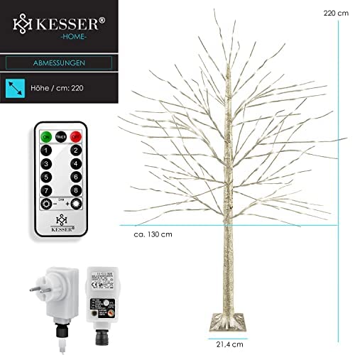 KESSER® Albero luminoso ciliegio in fiore con