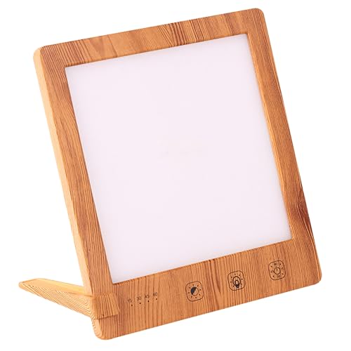 Sad Lamp 10000lux 3000k-6500k USB Sad Light with 3 Color Models, 4 Brightness Levels Daylight Lamp with 4 Timer Setting Sunlight Lamp for Bedroom Home Office Book Lights