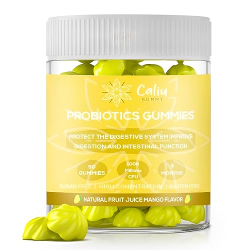 CALIU GUMMY | Gommes Probiotiques Bacillus Coagulans | 90 Gummies