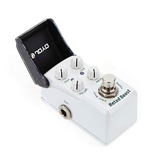 Pédale d'effet pour guitare électrique Rated Boost pour scènes et sessions studio