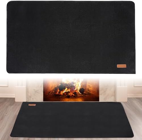Fireproof Throw Rug Amazon.com : Fireplace Rugs Fire Resistant - 24 X 42 X 0.04 Inch Square ...
