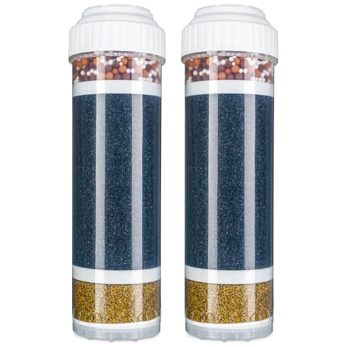 PeliCori RF-1050 Replacement Filter Cartridge, Compatible with APEX MR-1050, MR-1030, RF-1030, MR-2050, RF-2050 and Anchor AF-1110, AF-3110 Alkaline Mineral Countertop Water Filter Cartridges (2 Pack)