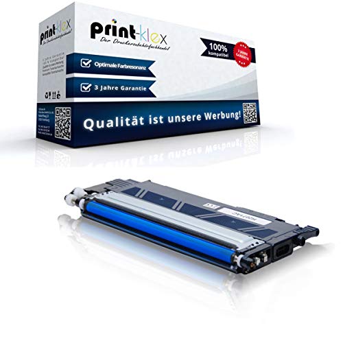 Print-Klex Tonerkartusche kompatibel für HP Color Laser MFP 179 FNG Color Laser MFP 179 fnw Color Laser MFP 179 fwg W2071A W 2071A W 2071 A 117A W2071 A Cyan Blau - Office Print Serie