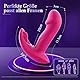 Sex Spielzeug für die Frau Paare Dildo Vibrator, 9x9 Modi Swing-Stoß Vibration für Frauen Sexspielzeug, Vibratorensets für Frauen Klitoris Dildos Hohlgeschnitztes Sex Toyset für Woman Paar Set