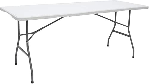 AMANKA Table de Jardin Pliante 180 x 70 cm -