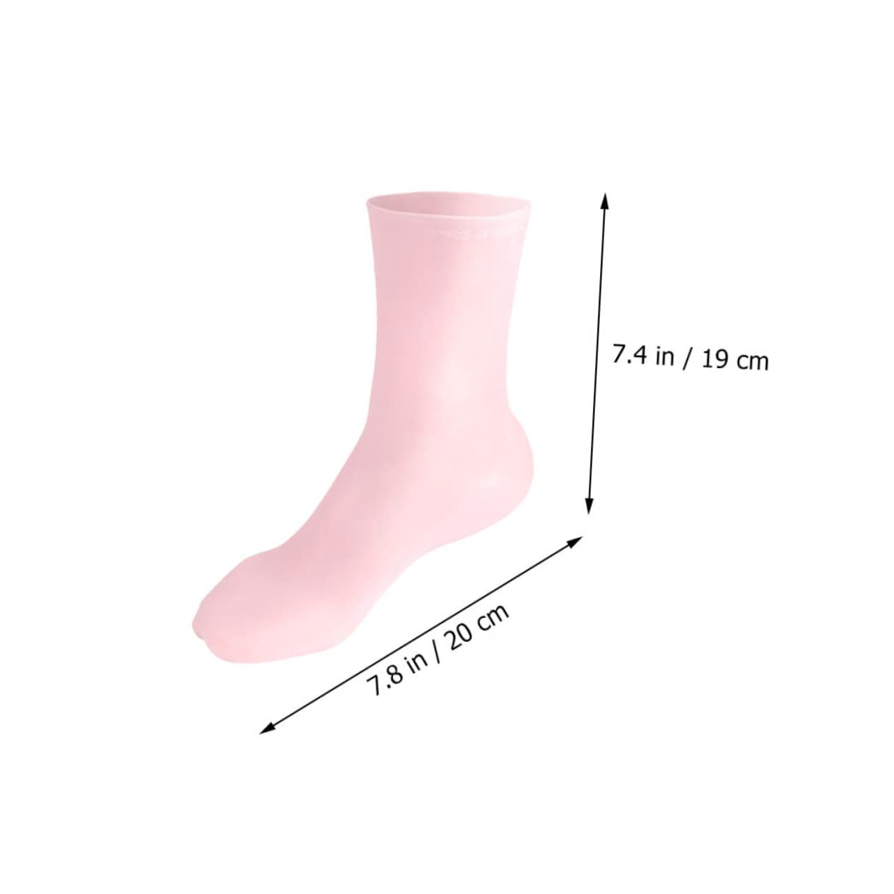 IWOWHERO Moisturizing Heel Socks for Women Foot Care Socks Elastic Long Socks for Skin-Friendly Care