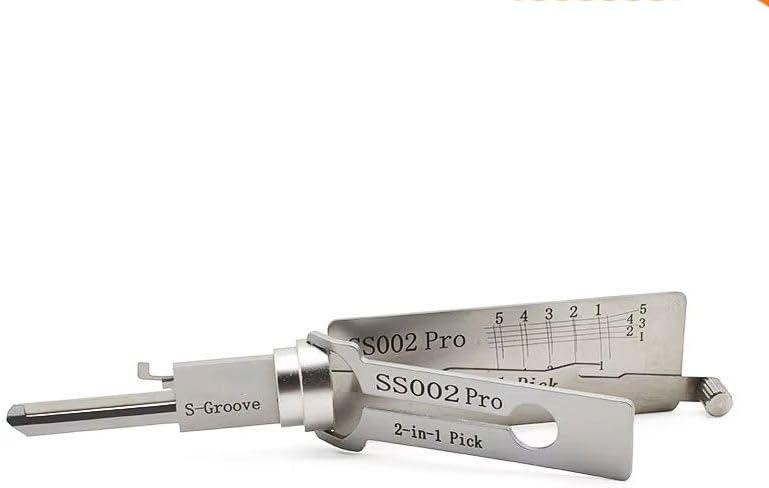 Handheld Precision SS002 2 in 1 Hook and Pickup Kit Hand Tool Set O-Ring Stainless Steel Professional Maintenance Repair Tool for Civilian Use