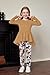 Arshiner Toddler Girl Clothes Long Sleeve Top and Tie Dye leggings Outfits Fall Winter Fashion Clothing Setss 2-3t Brown