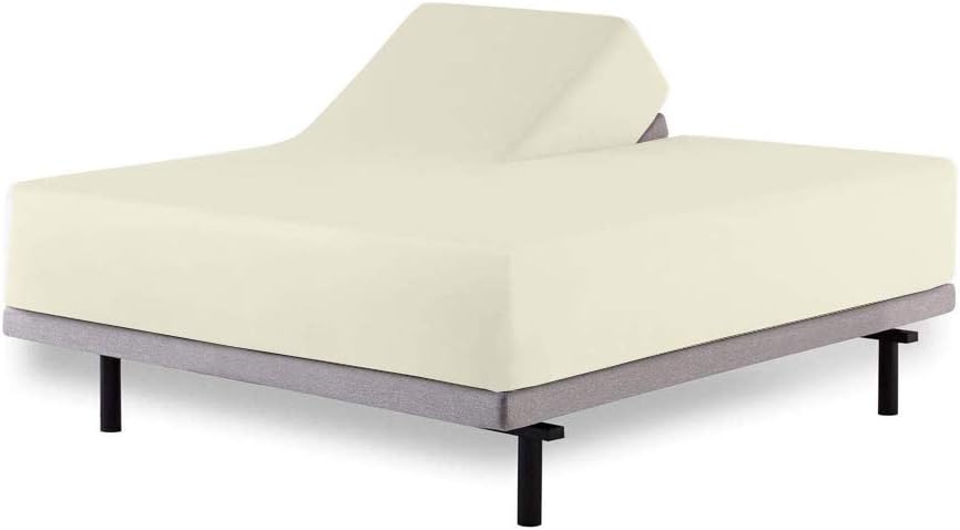 Top Split King Sheets Sets for Adjustable beds34" Split Top King Sheets Ivory
