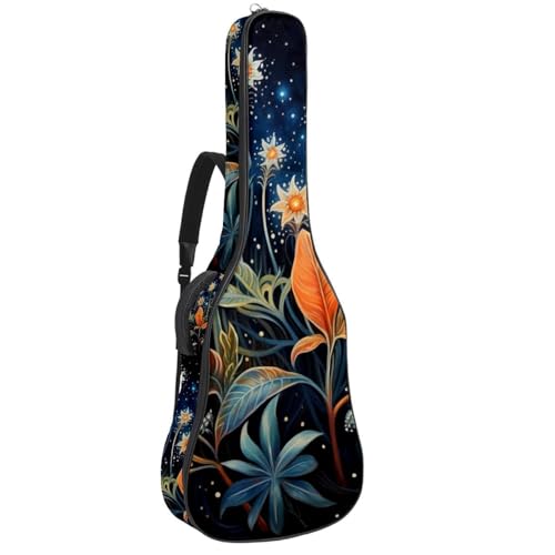 Sac pour guitare étanche à poches multiples housse acoustique 104 cm