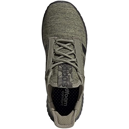 adidas Men’s Kaptir 2.0 Running Shoe, Orbit Green/Black/Black, 8.5