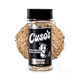 Cuso’s Cowboy Butter Seasoning – Roasted Garlic Butter Herb Rub for Steak, BBQ, Smoking & Grilling – Great Tasting– 1 Count BBQ Seasoning