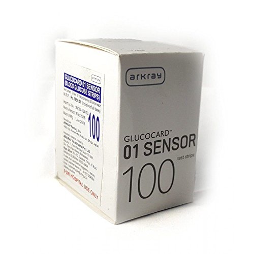 Glucocard 01 Sensor Test Strips Amazon.in Health & Personal Care