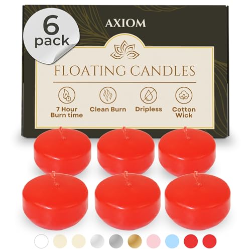 Bougies flottantes anti-gouttes Axiom pour éviter les traces de cire