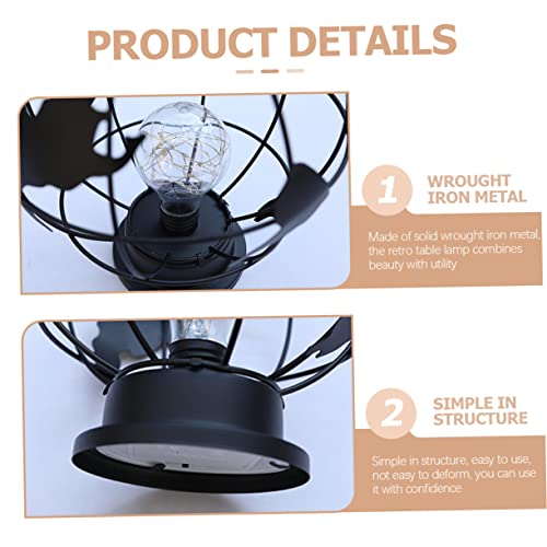 ERINGOGO globo luz noturna decoração de luz noturna adorno de globo de geografia luz oca pilha aaa p